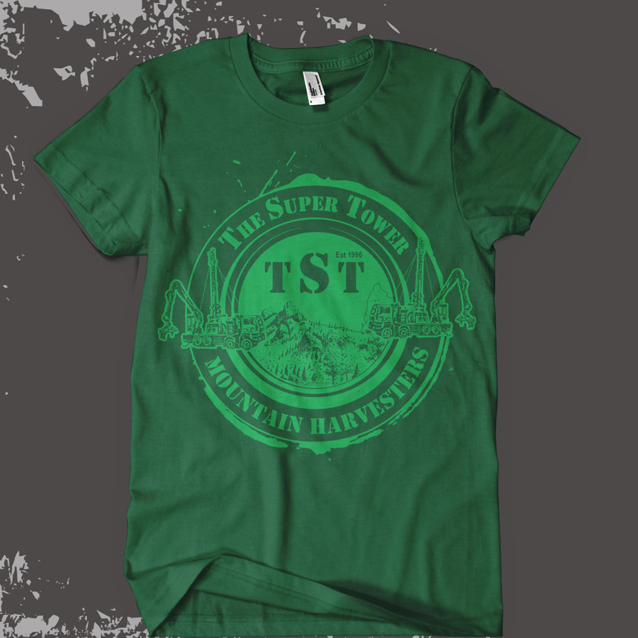 T-Shirt-Design von HDCREATION für TST Seilgeräte Troestl GmbH | Design: #2759870