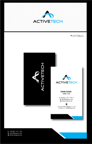 ActiveTech | Logo Design by zebronicgraphic