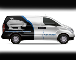 Car Wrap Design by RubelRir for Body Business Mobile massage | Design: #17684411