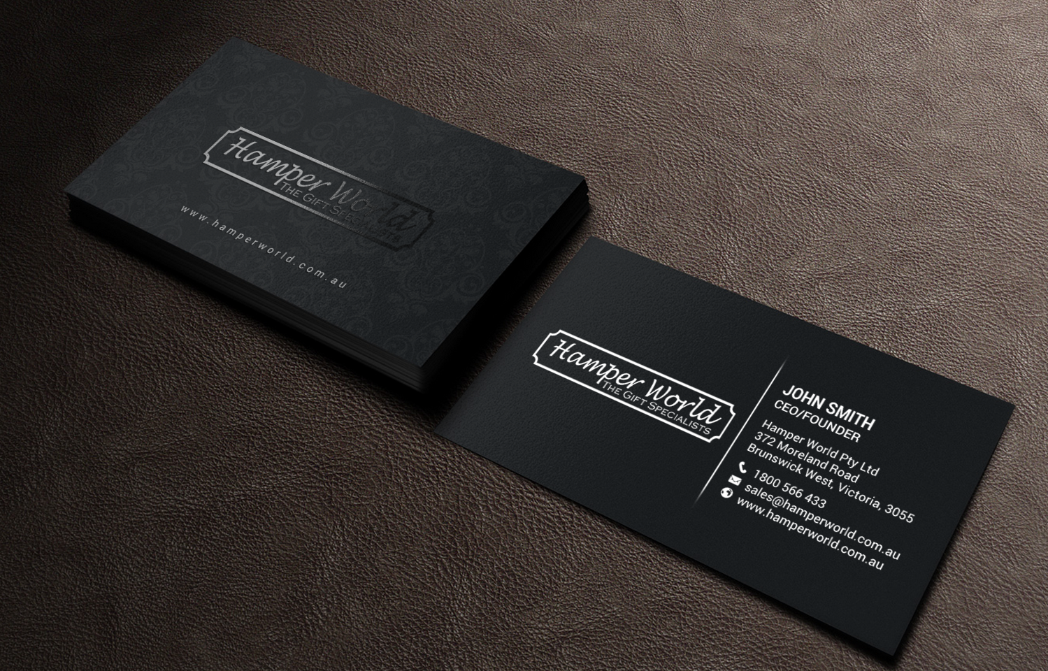 Stationery Design by chandrayaan.creative for Hamper World Pty Ltd | Design #17644145