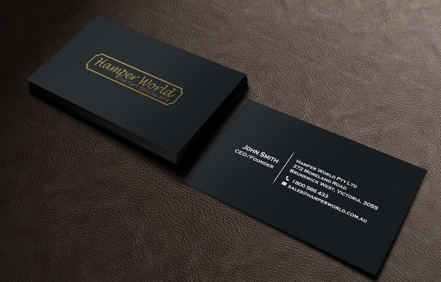 Stationery Design by chandrayaan.creative for Hamper World Pty Ltd | Design #17644581