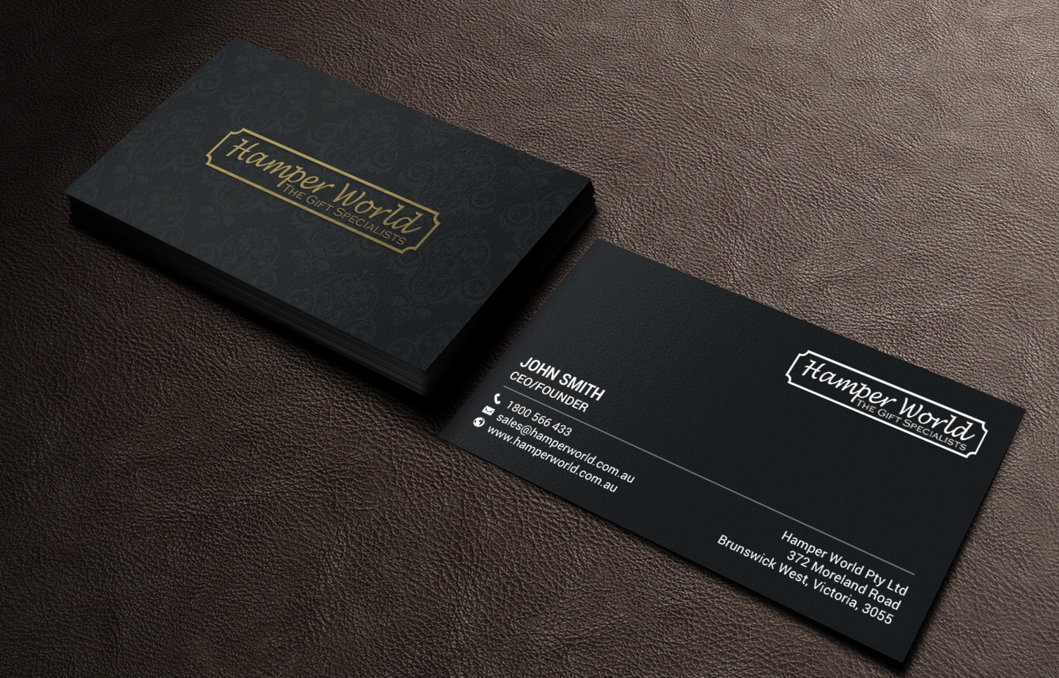 Stationery Design by chandrayaan.creative for Hamper World Pty Ltd | Design #17644583