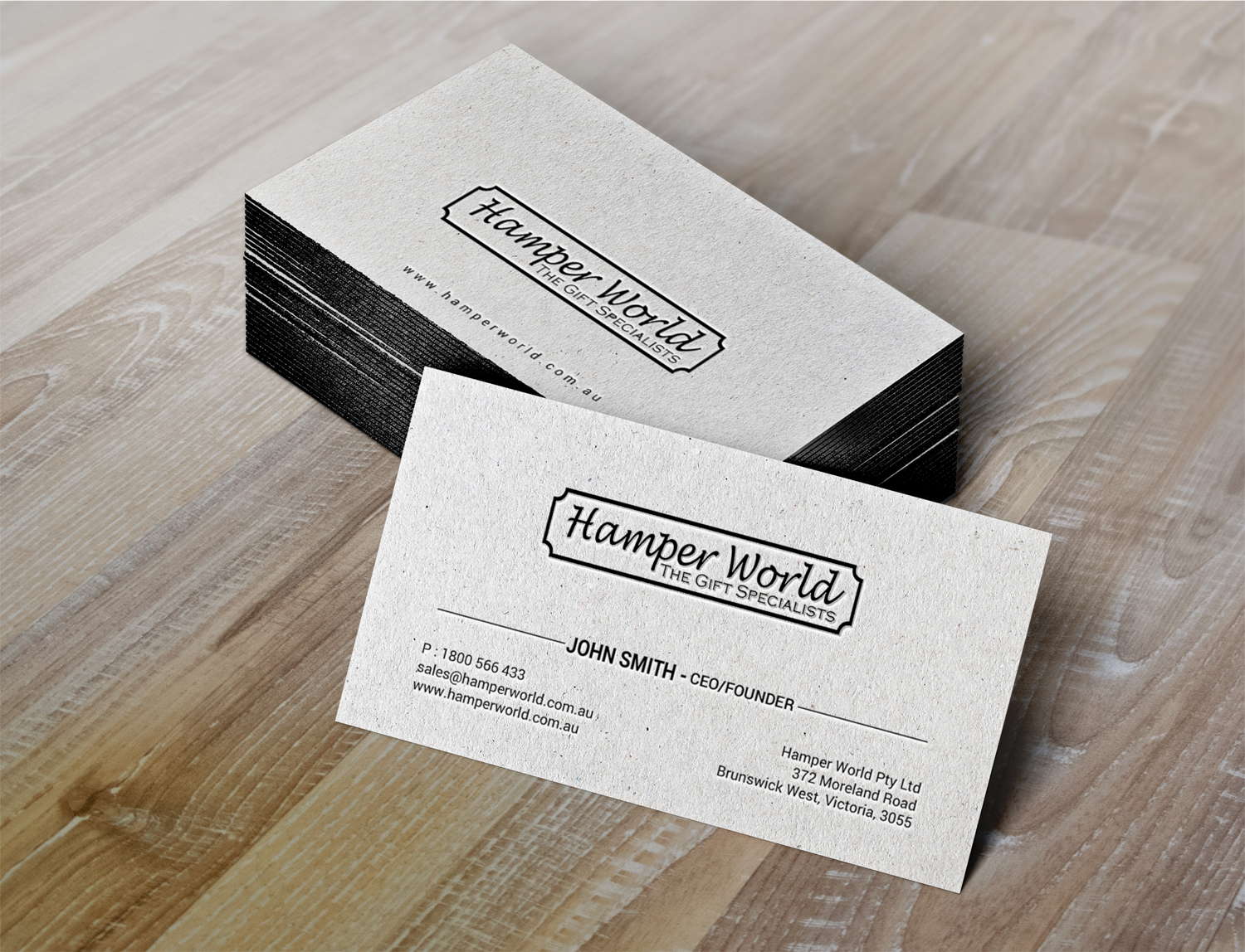 Stationery Design by chandrayaan.creative for Hamper World Pty Ltd | Design #17644584