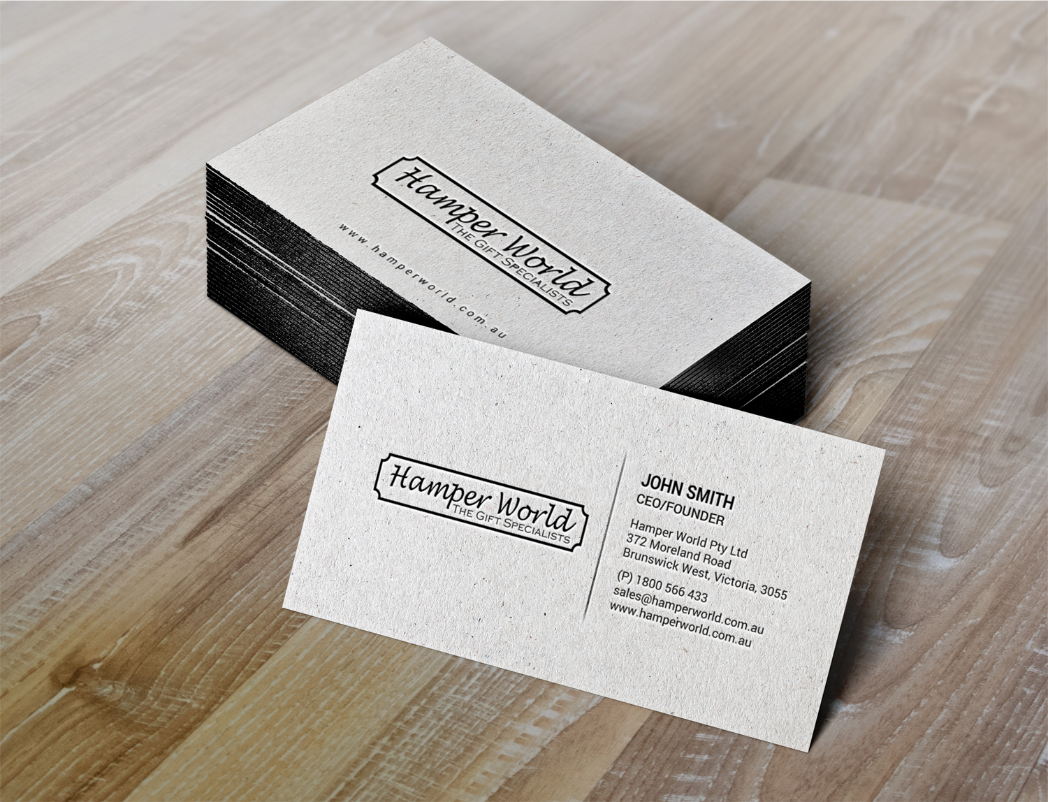 Stationery Design by chandrayaan.creative for Hamper World Pty Ltd | Design #17644585