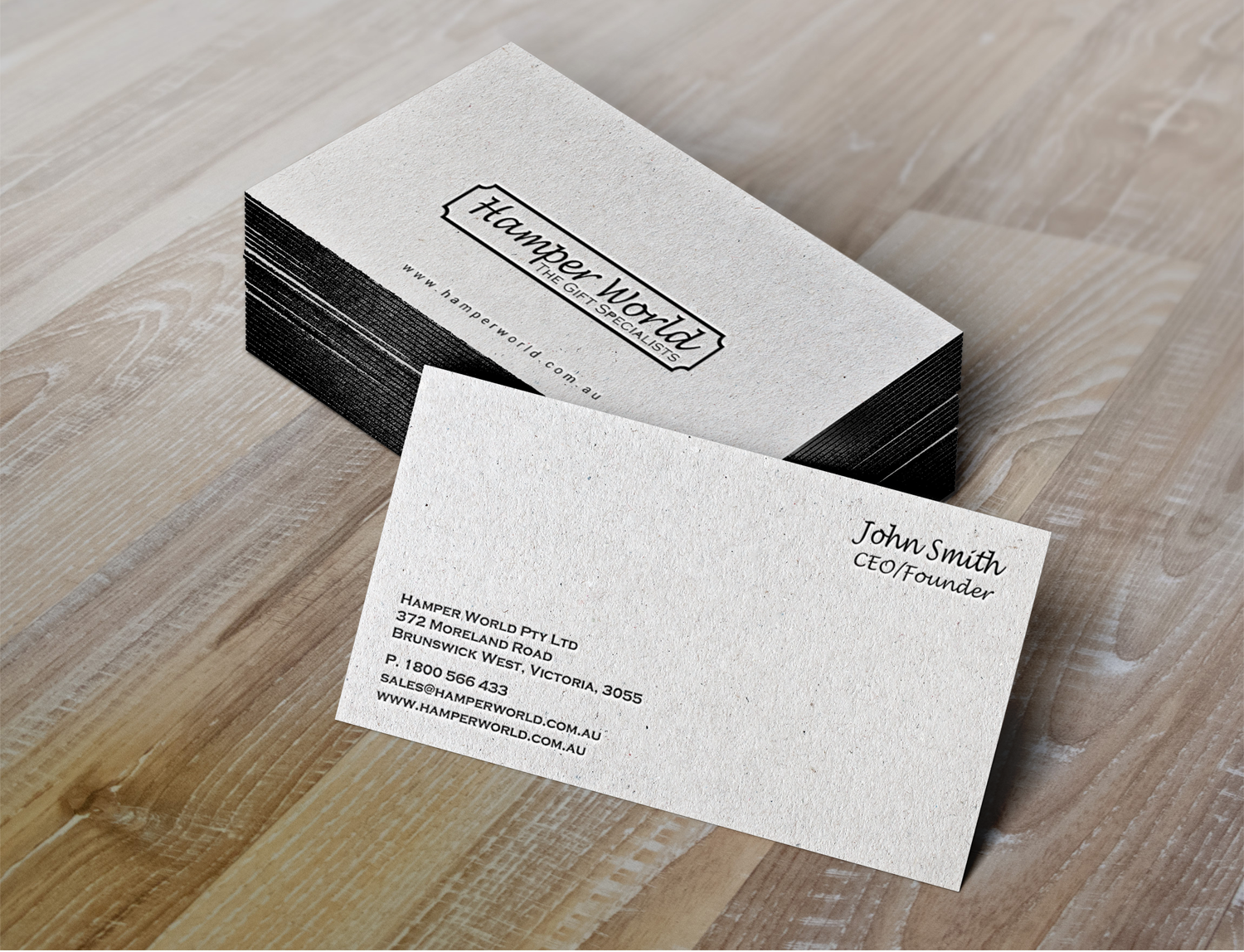 Stationery Design by chandrayaan.creative for Hamper World Pty Ltd | Design #17644859