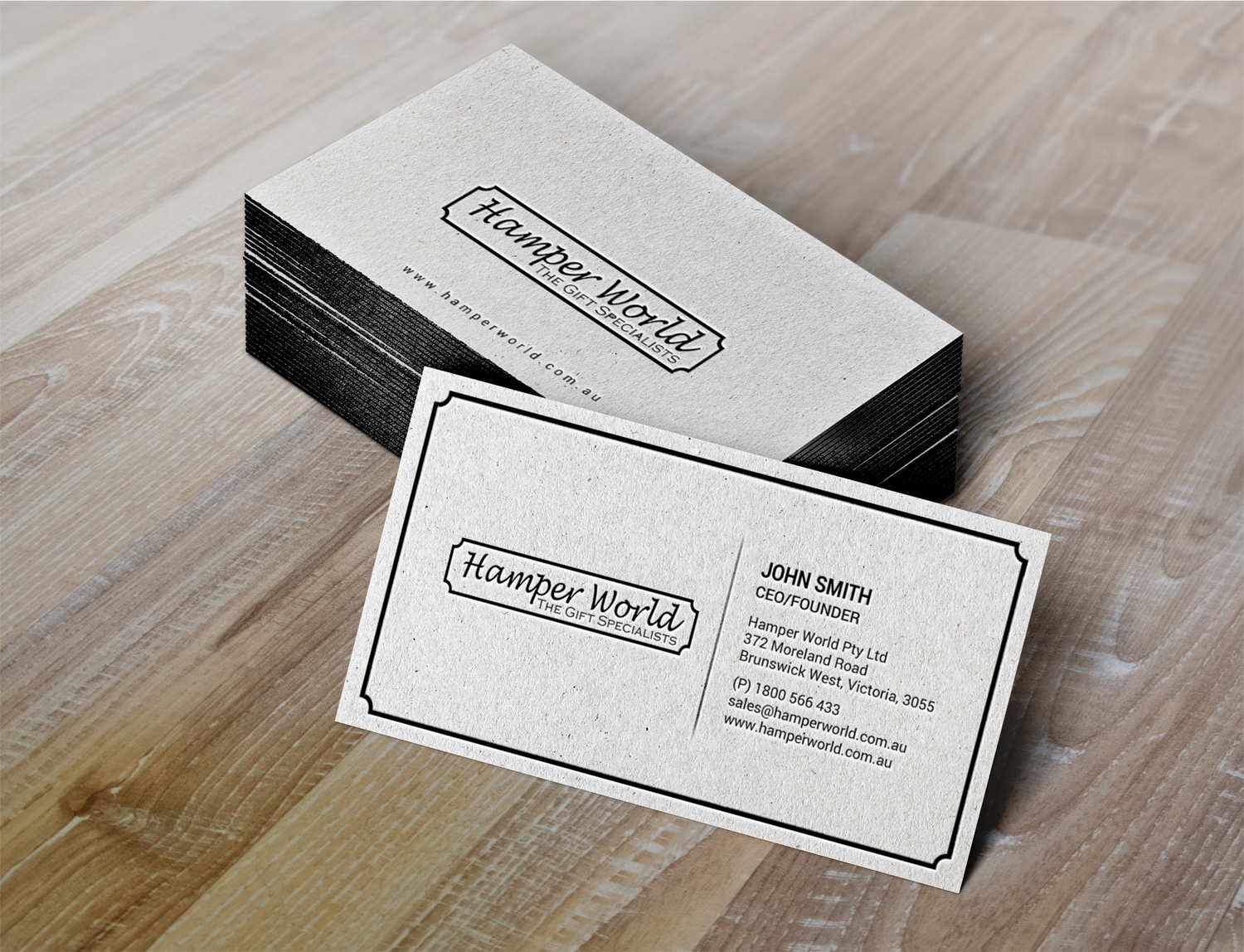 Stationery Design by chandrayaan.creative for Hamper World Pty Ltd | Design #17644860