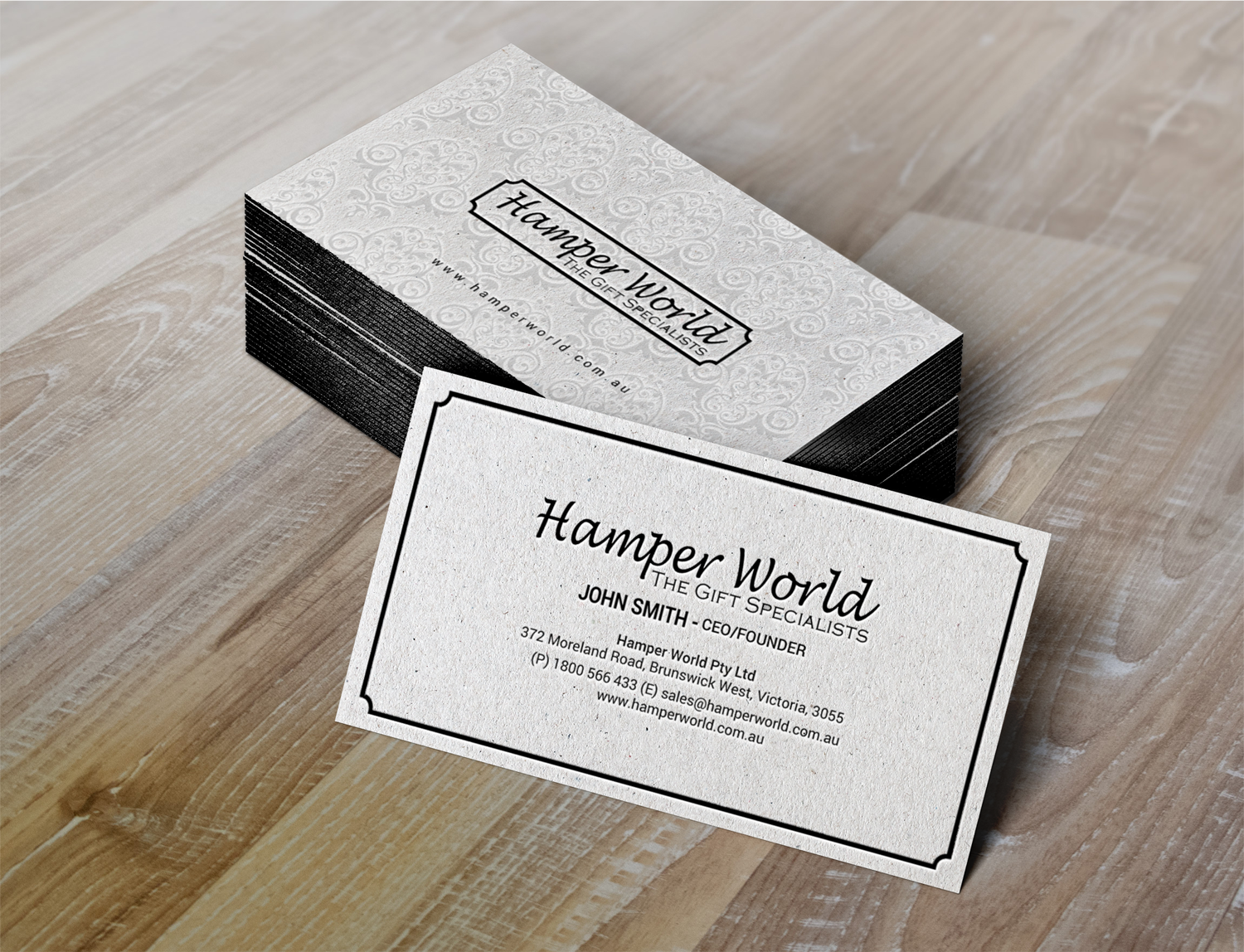 Stationery Design by chandrayaan.creative for Hamper World Pty Ltd | Design #17644861