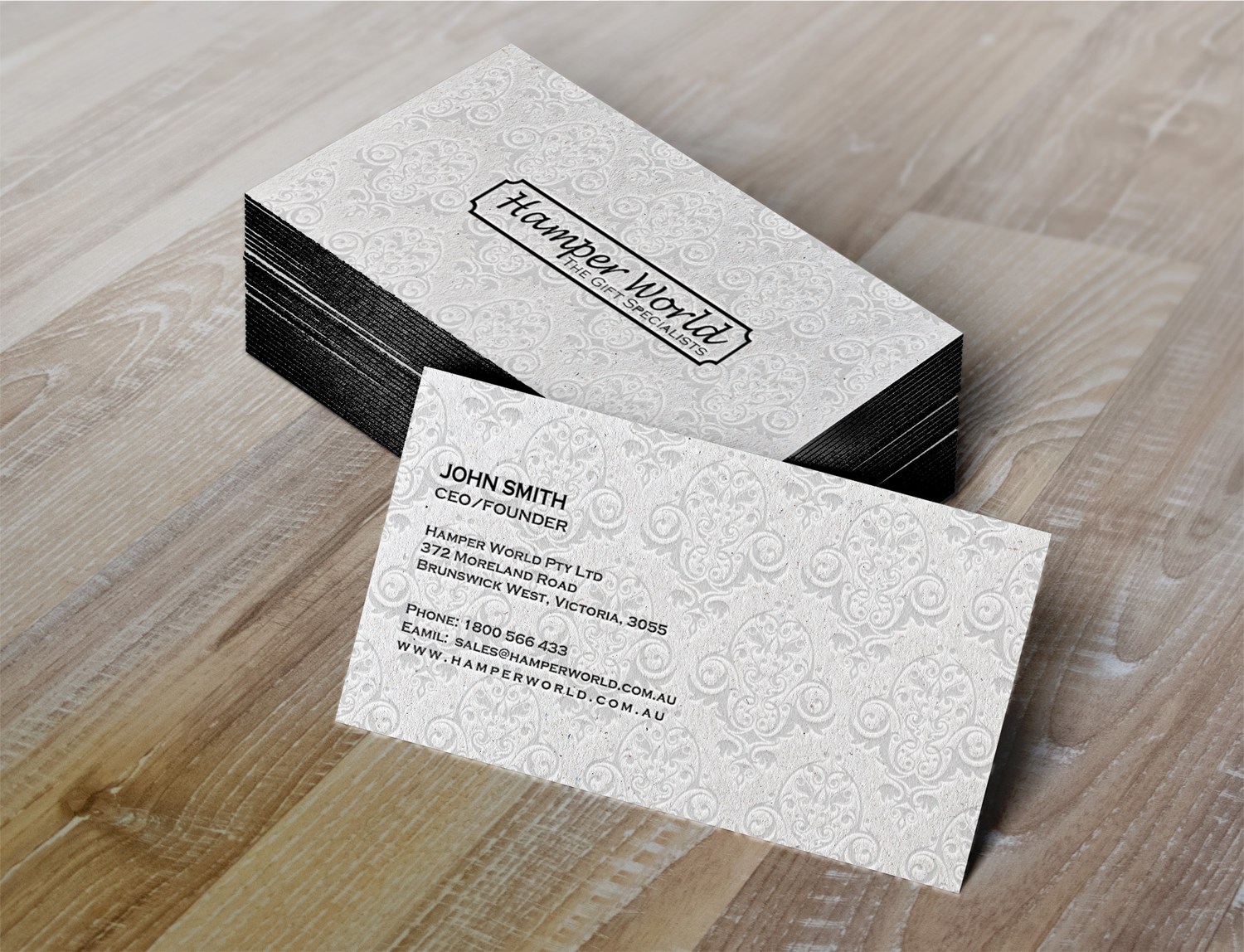 Stationery Design by chandrayaan.creative for Hamper World Pty Ltd | Design #17645236