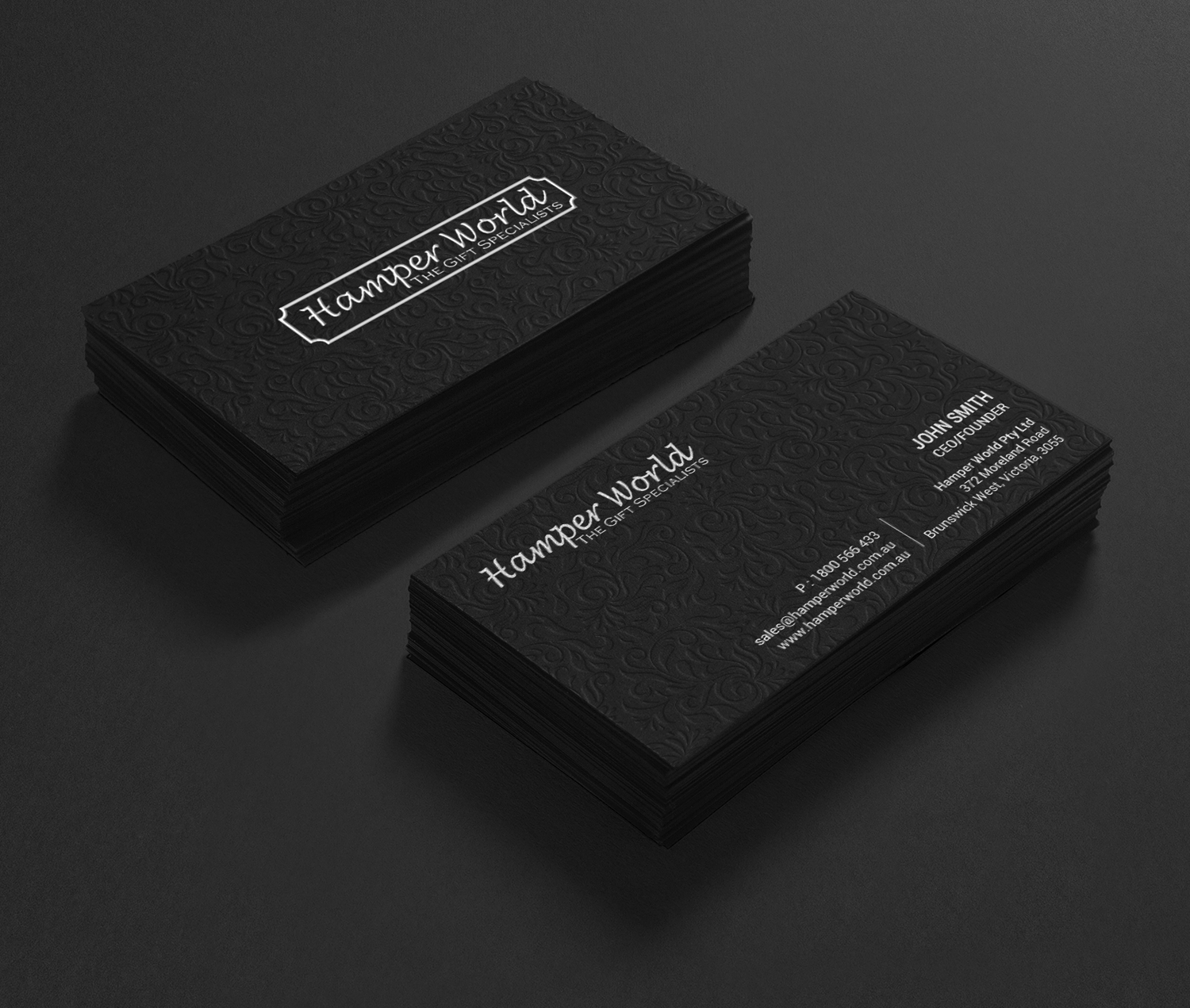 Stationery Design by chandrayaan.creative for Hamper World Pty Ltd | Design #17645354