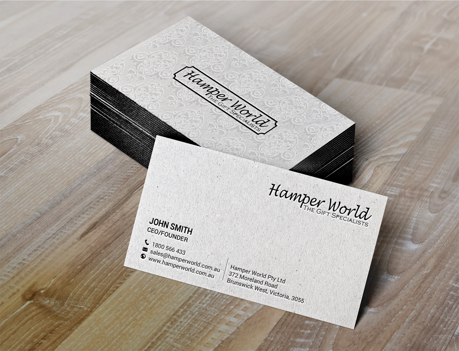 Stationery Design by chandrayaan.creative for Hamper World Pty Ltd | Design #17645355