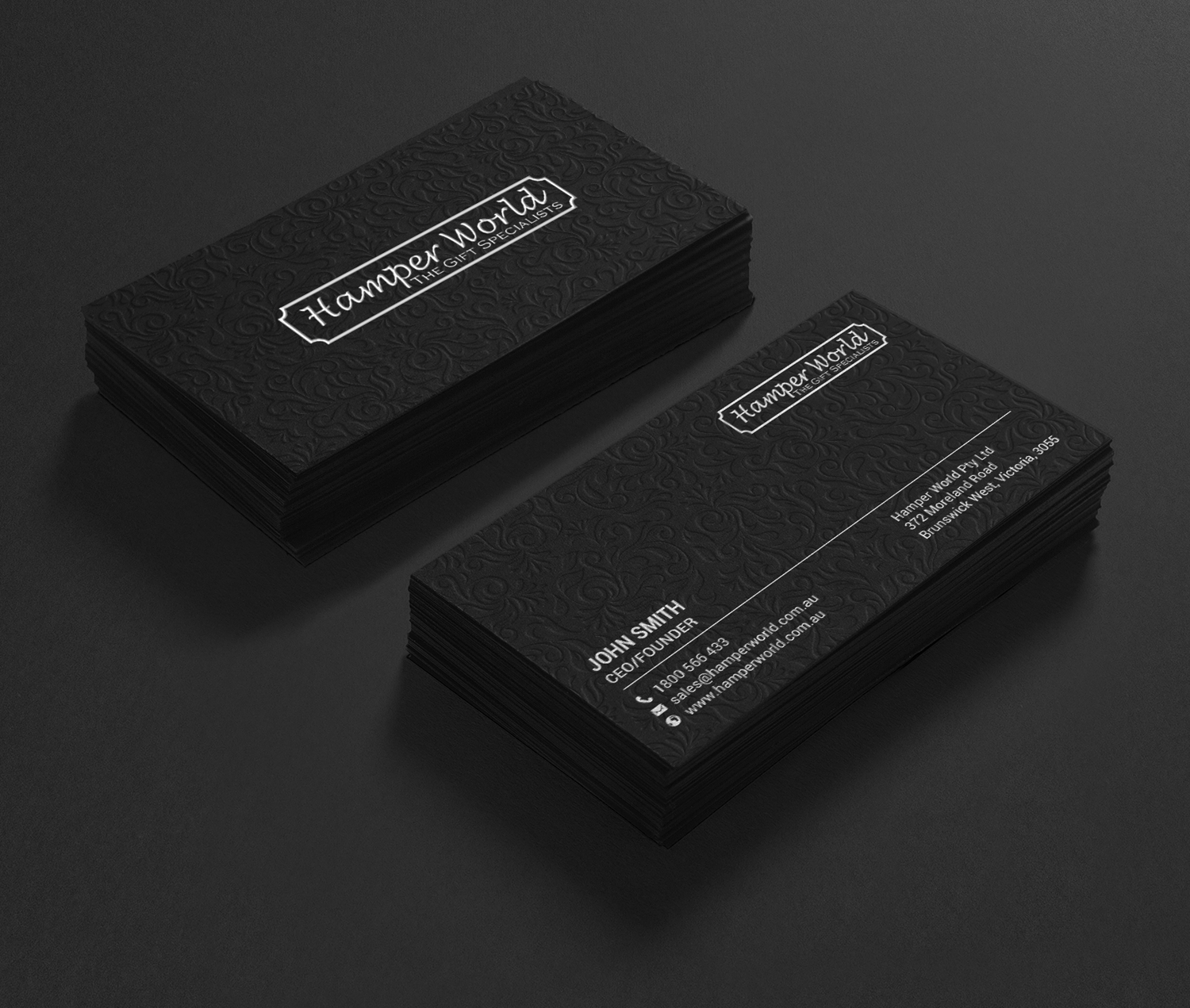 Stationery Design by chandrayaan.creative for Hamper World Pty Ltd | Design #17645434