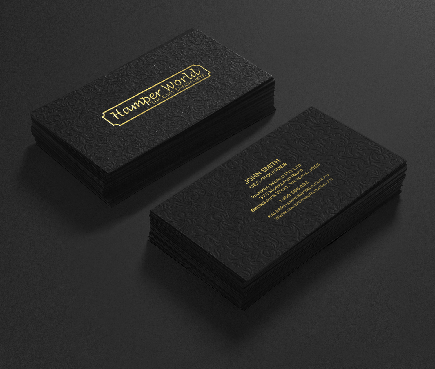 Stationery Design by chandrayaan.creative for Hamper World Pty Ltd | Design #17645485