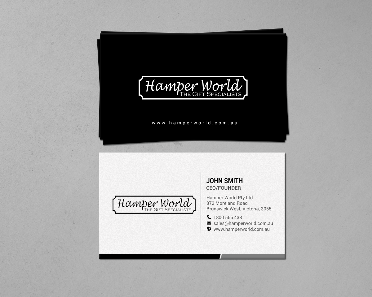 Stationery Design by chandrayaan.creative for Hamper World Pty Ltd | Design #17645521