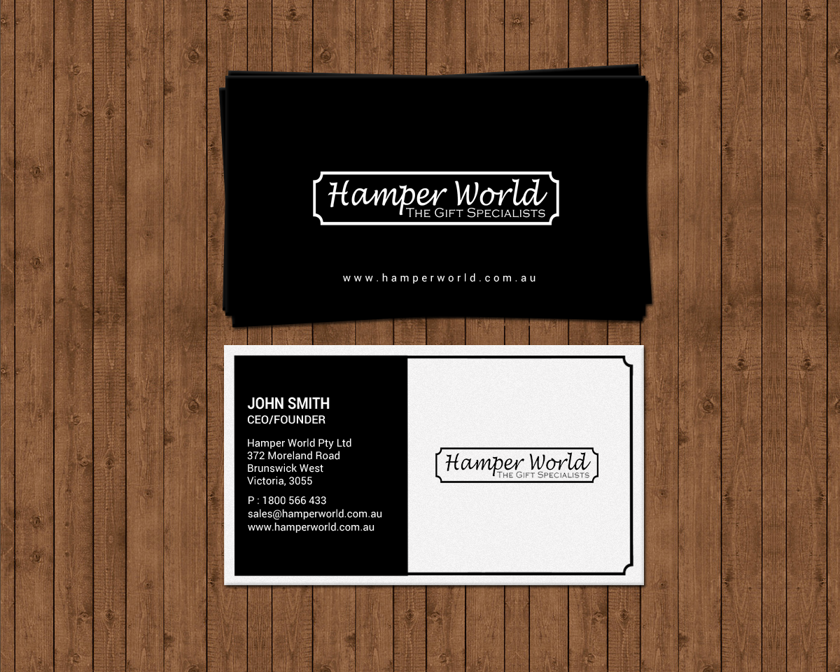 Stationery Design by chandrayaan.creative for Hamper World Pty Ltd | Design #17645522