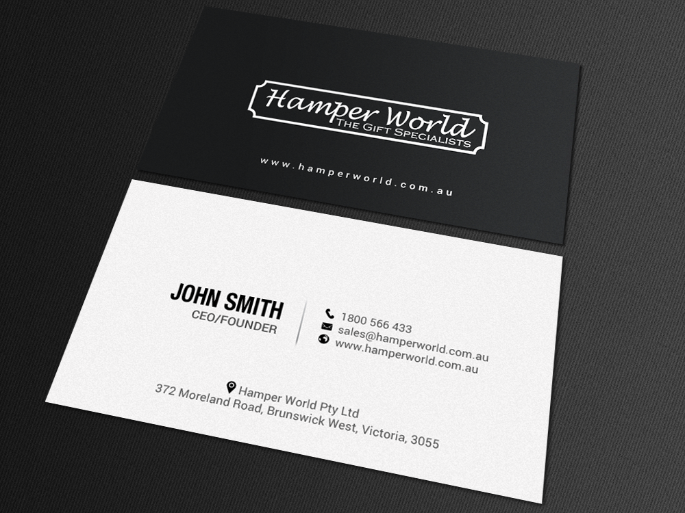 Stationery Design by chandrayaan.creative for Hamper World Pty Ltd | Design #17647678