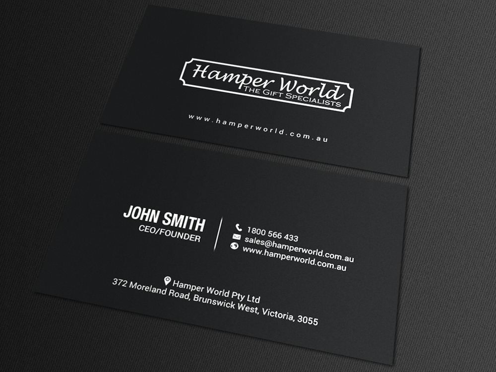 Stationery Design by chandrayaan.creative for Hamper World Pty Ltd | Design #17647679