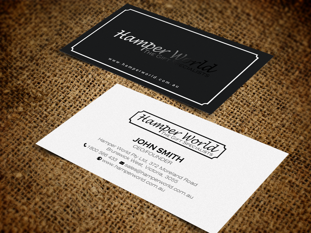 Schreibwaren-Design von chandrayaan.creative für Hamper World Pty Ltd | Design #17647682