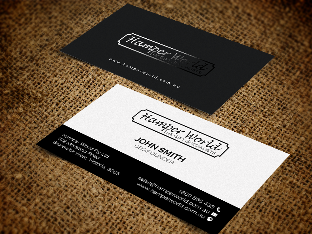 Stationery Design by chandrayaan.creative for Hamper World Pty Ltd | Design #17647715
