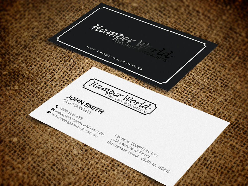Diseño de Papelería por chandrayaan.creative para Hamper World Pty Ltd | Diseño #17647716