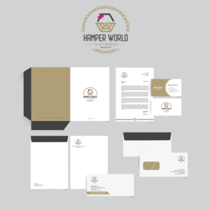 Diseño de Papelería por bdesigner9 para Hamper World Pty Ltd | Diseño #17650111