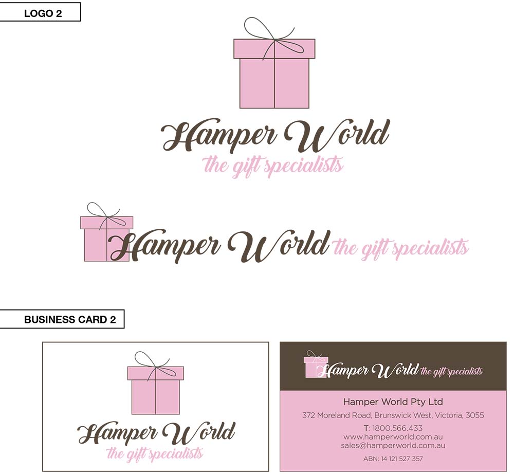 Stationery Design by designs.by.eleni for Hamper World Pty Ltd | Design #17707456