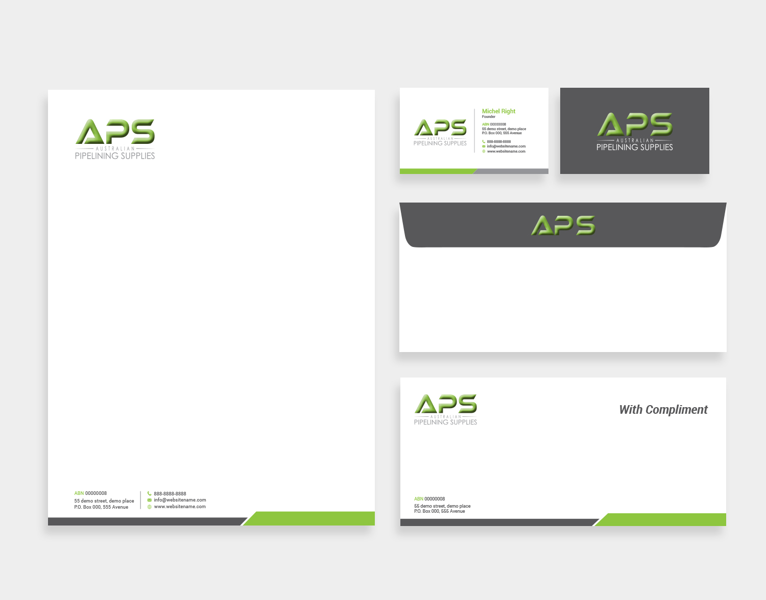 Stationery Design by Right_D for this project | Design #17660149