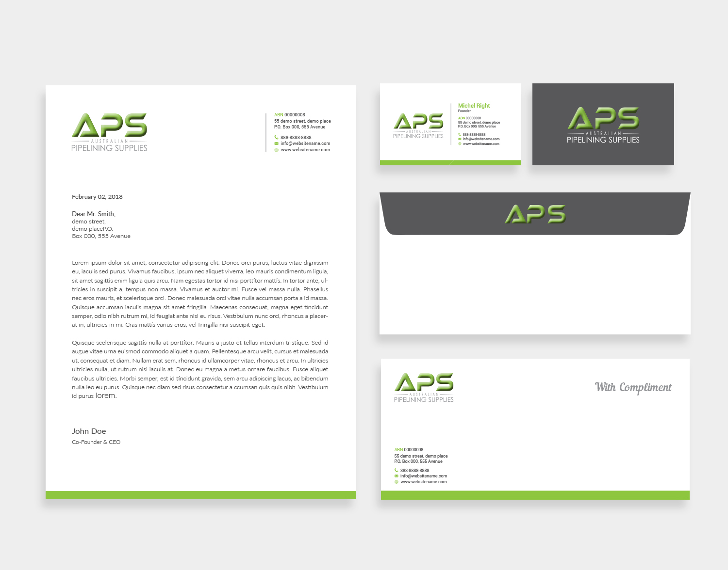 Stationery Design by Right_D for this project | Design #17660150