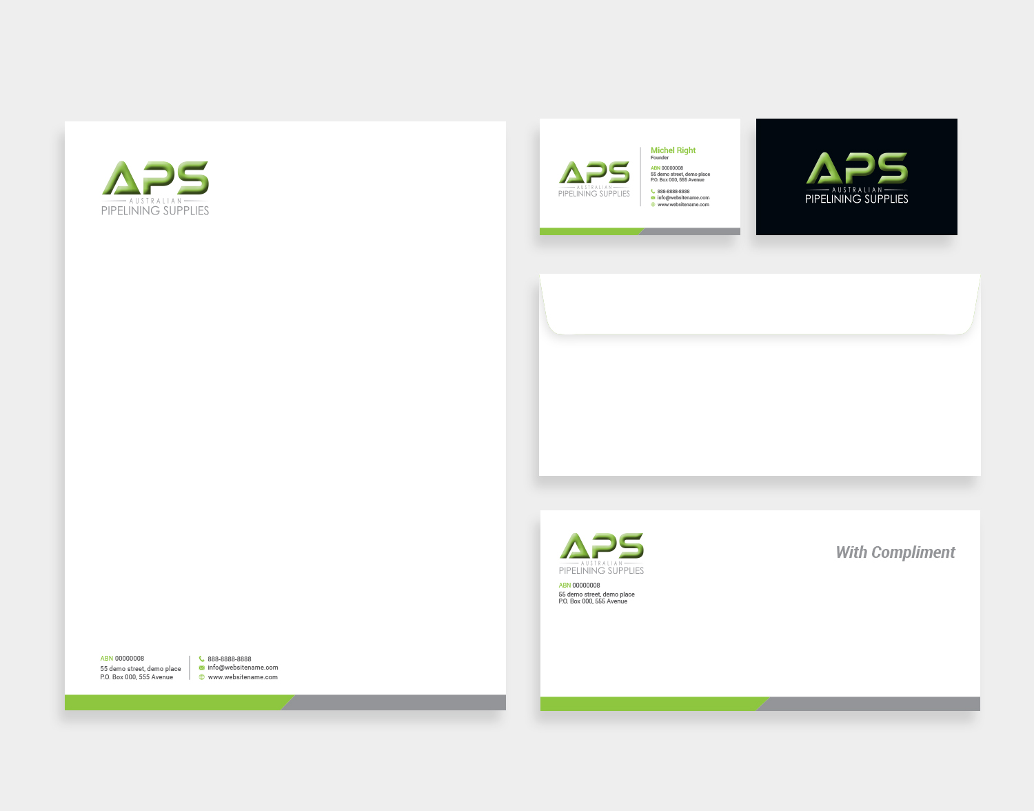 Stationery Design by Right_D for this project | Design #17660152