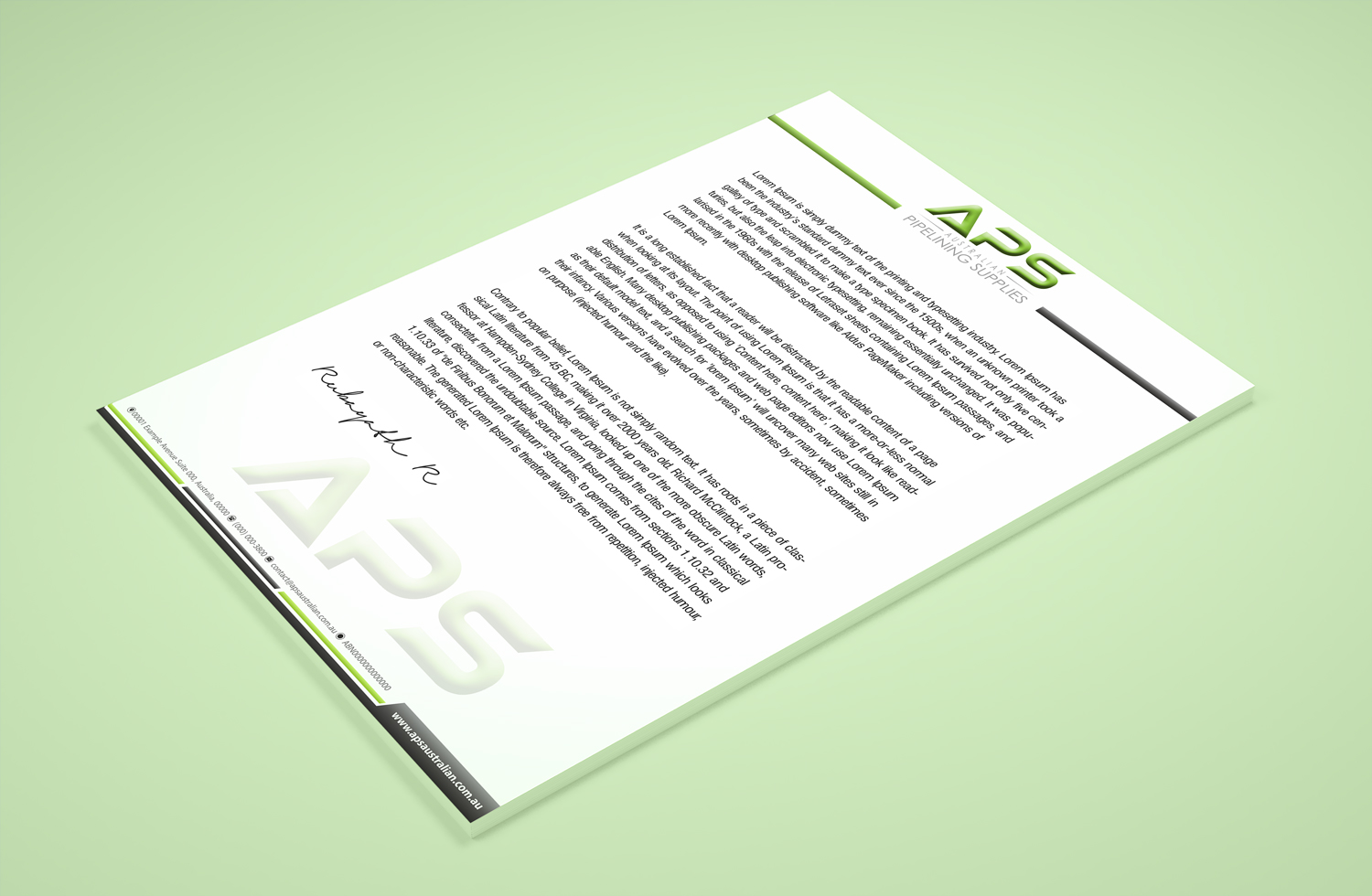 Stationery Design by Petter Goms for this project | Design #17733289