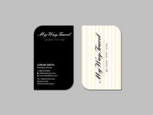 Business Card Design by Creations Box 2015 for My Way Travel | Design: #17655630
