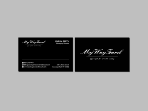 Business Card Design by Creations Box 2015 for My Way Travel | Design: #17655639