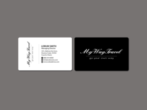 Business Card Design by Creations Box 2015 for My Way Travel | Design: #17655641