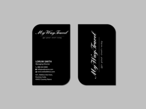 Business Card Design by Creations Box 2015 for My Way Travel | Design: #17655642