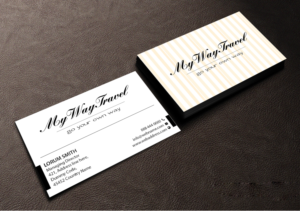 Business Card Design by Creations Box 2015 for My Way Travel | Design: #17655648