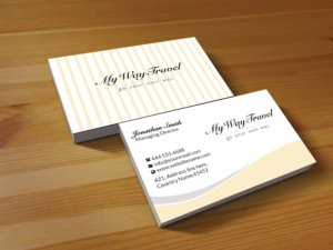 Business Card Design by Creations Box 2015 for My Way Travel | Design: #17659891