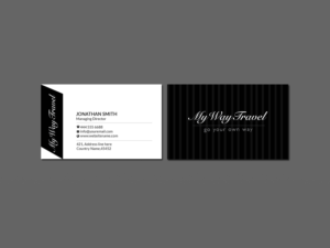 Business Card Design by Creations Box 2015 for My Way Travel | Design: #17659892