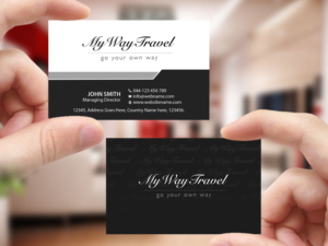 Business Card Design by Creations Box 2015 for My Way Travel | Design: #17659894
