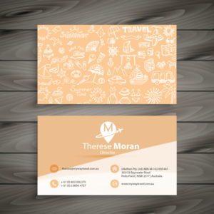 Business Card Design by pamungkasseven
