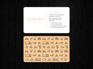 Business Card Design by Tripti Ranjan Gain for My Way Travel | Design: #17688113