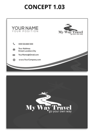 Business Card Design by 5SD solutions for My Way Travel | Design: #17670686