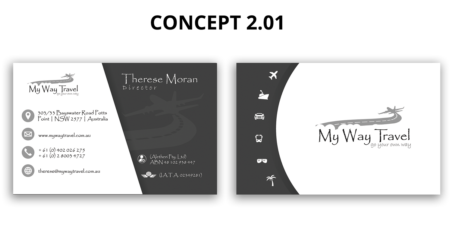 Business Card Design by 5SD solutions for My Way Travel | Design #17706094