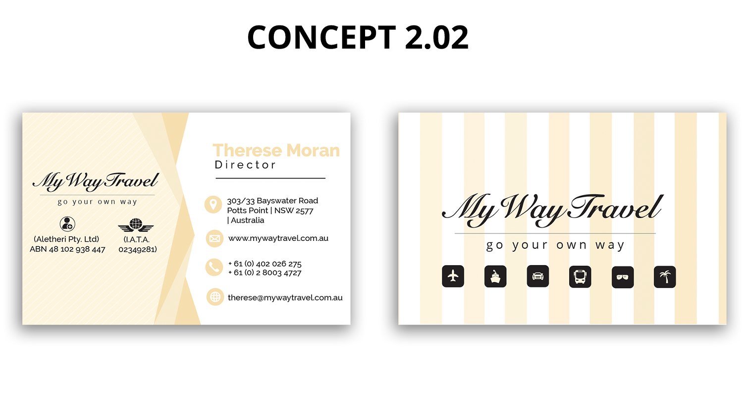 Business Card Design by 5SD solutions for My Way Travel | Design #17706095