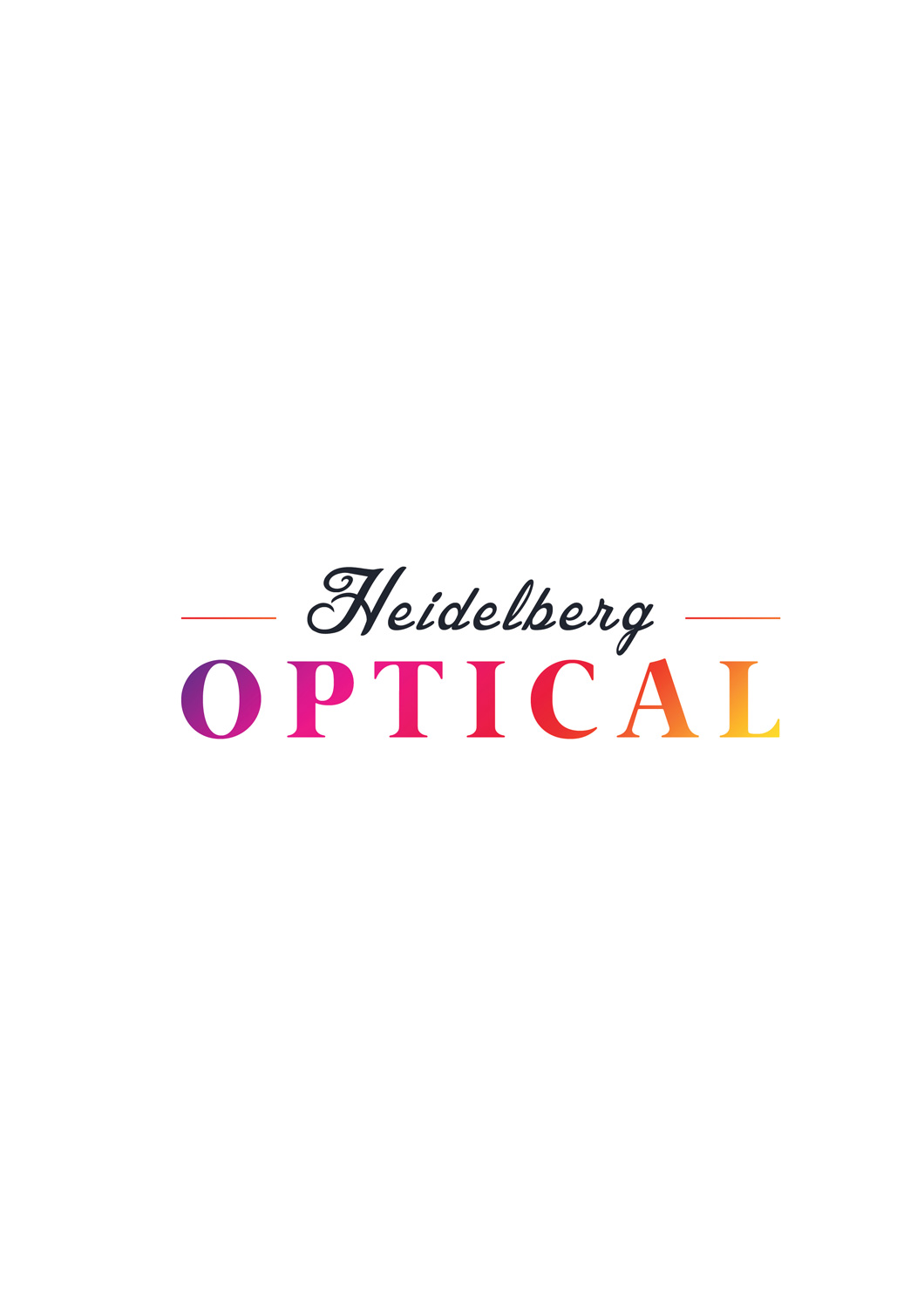 Diseño de Logo por diana popescu para Heidelberg Optical | Diseño #17729714