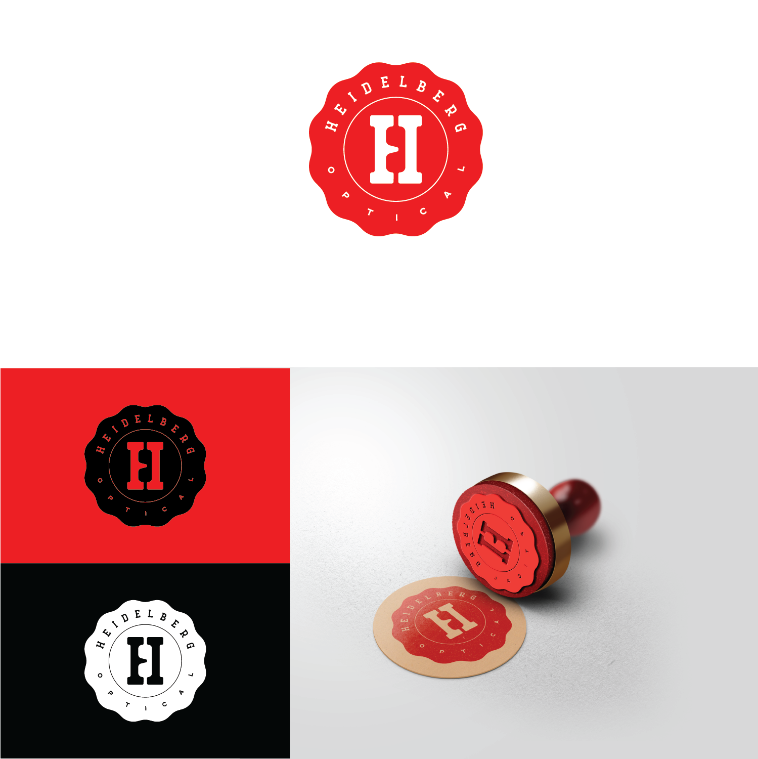 Logo Design by barefootenko for Heidelberg Optical | Design #17730546