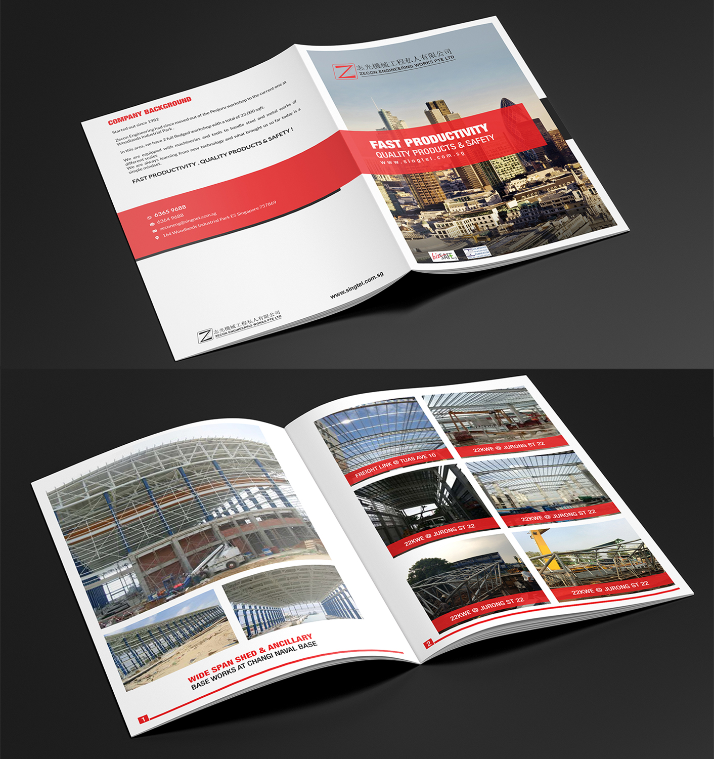 Brochure Design by debdesign for Zecon Engineering | Design #17658674