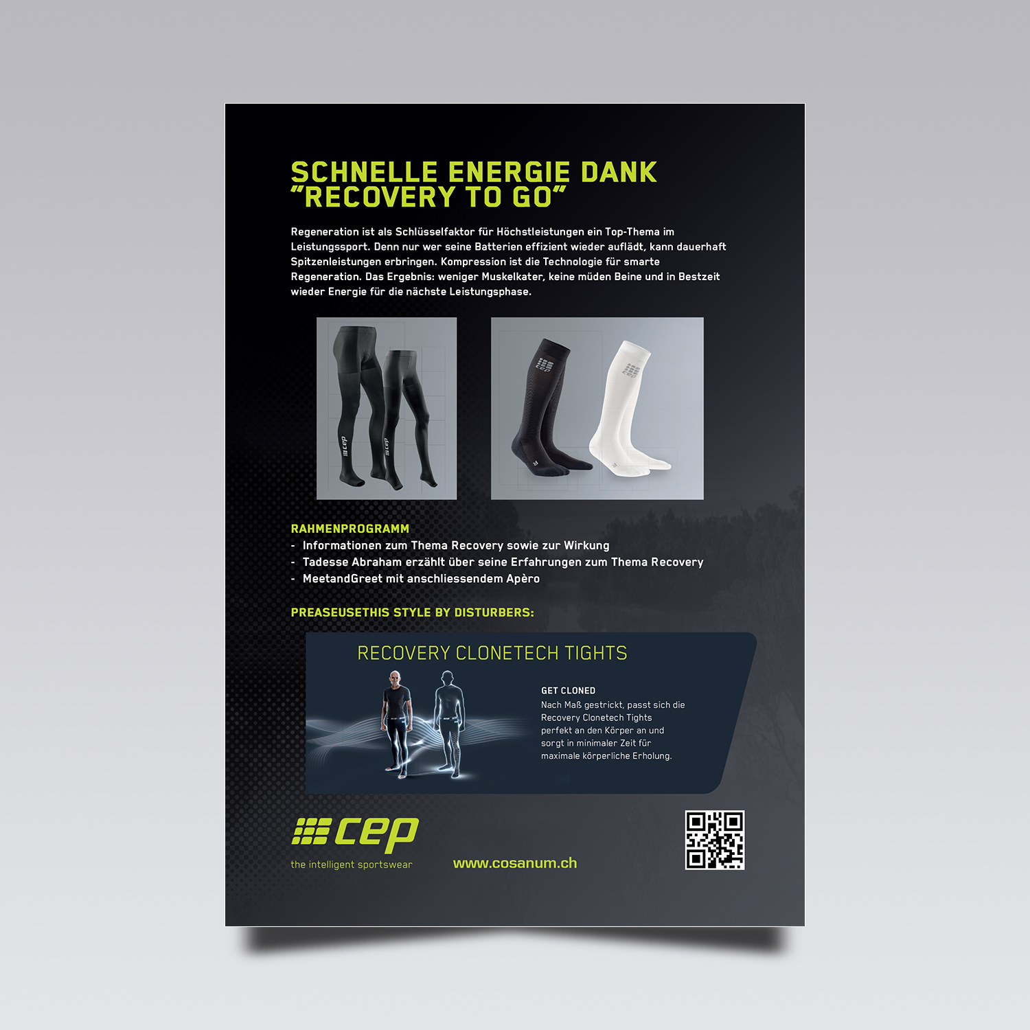 Diseño de Flyer por VEGA-Designs para Cosanum AG | Diseño #17636451