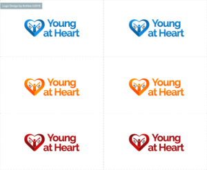 Young at Heart | Diseño de Logo y Tarjeta de Presentación por Anhlee