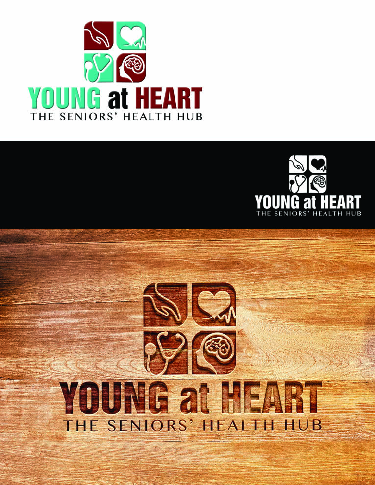 Logo and Business Card Design by ARtKISTA for Young at Heart | Design #17665750