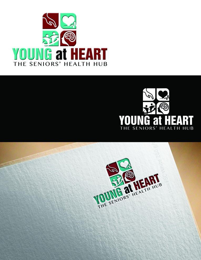 Logo and Business Card Design by ARtKISTA for Young at Heart | Design #17666002