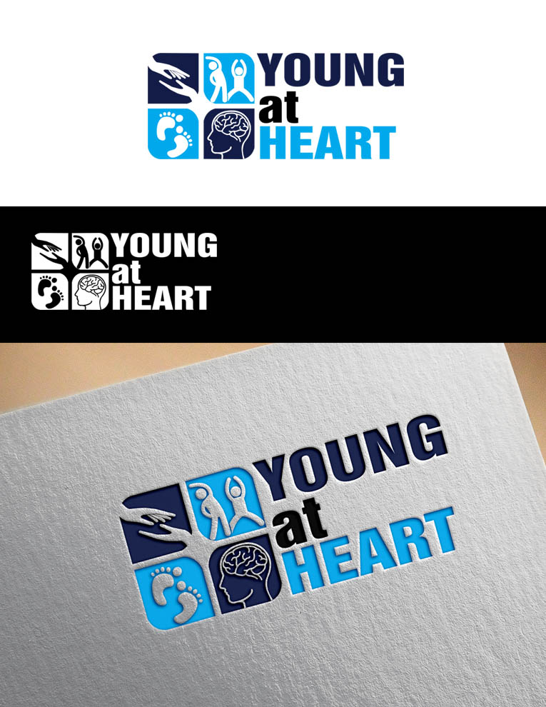 Logo and Business Card Design by ARtKISTA for Young at Heart | Design #17684459